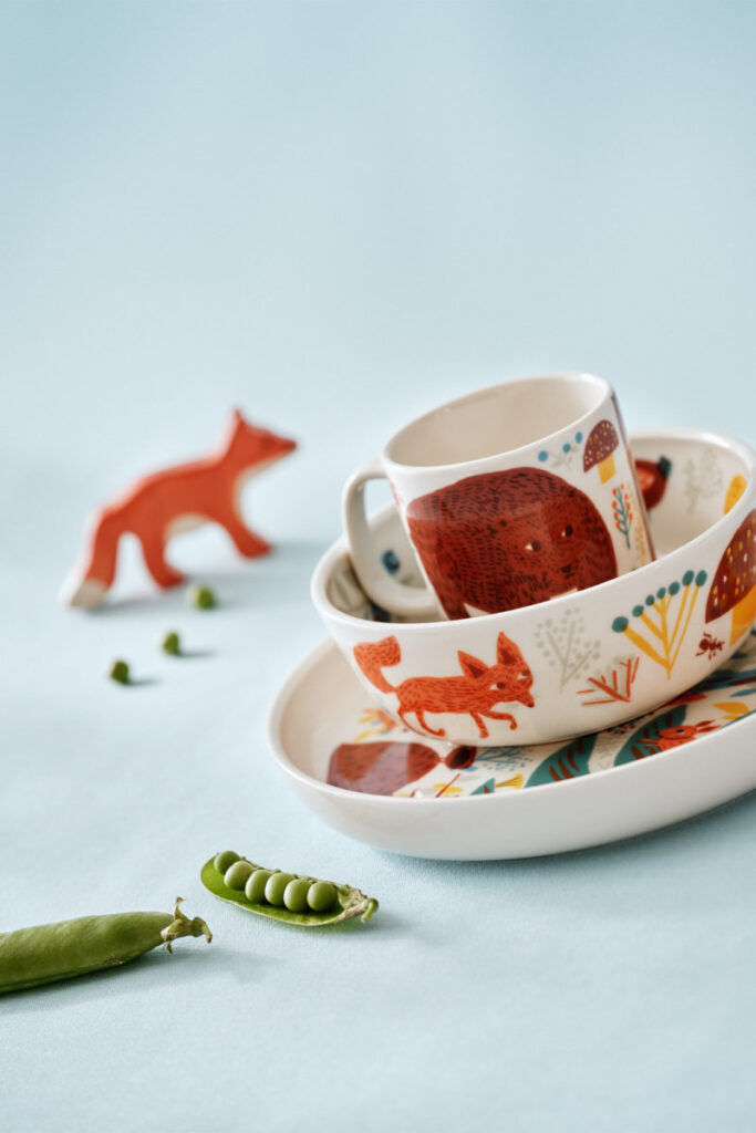 Arabia Poppoo tableware set for children